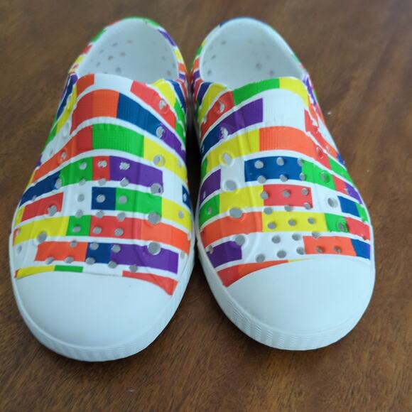 Native Jefferson Print toddler slip on water shoes size C7 - Picture 4 of 7